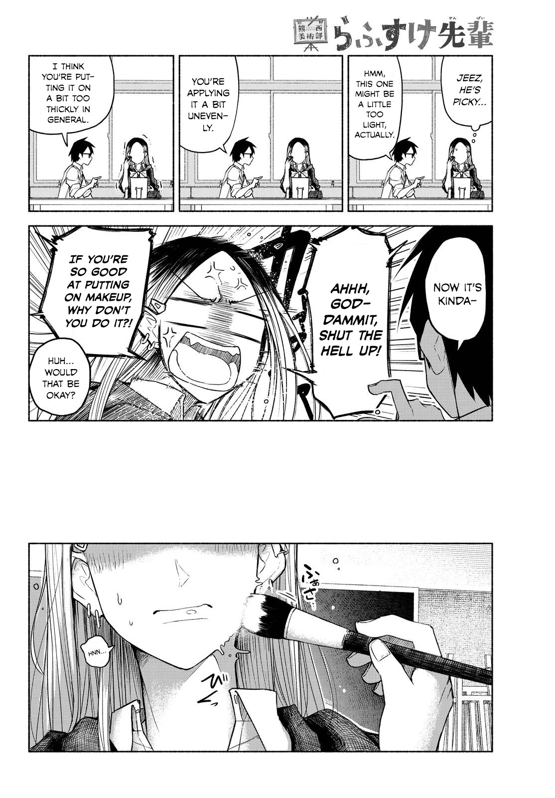 Rough Sketch Senpai Chapter 6 page 6 - Chapter 6: Close Your Eyes, Senpai