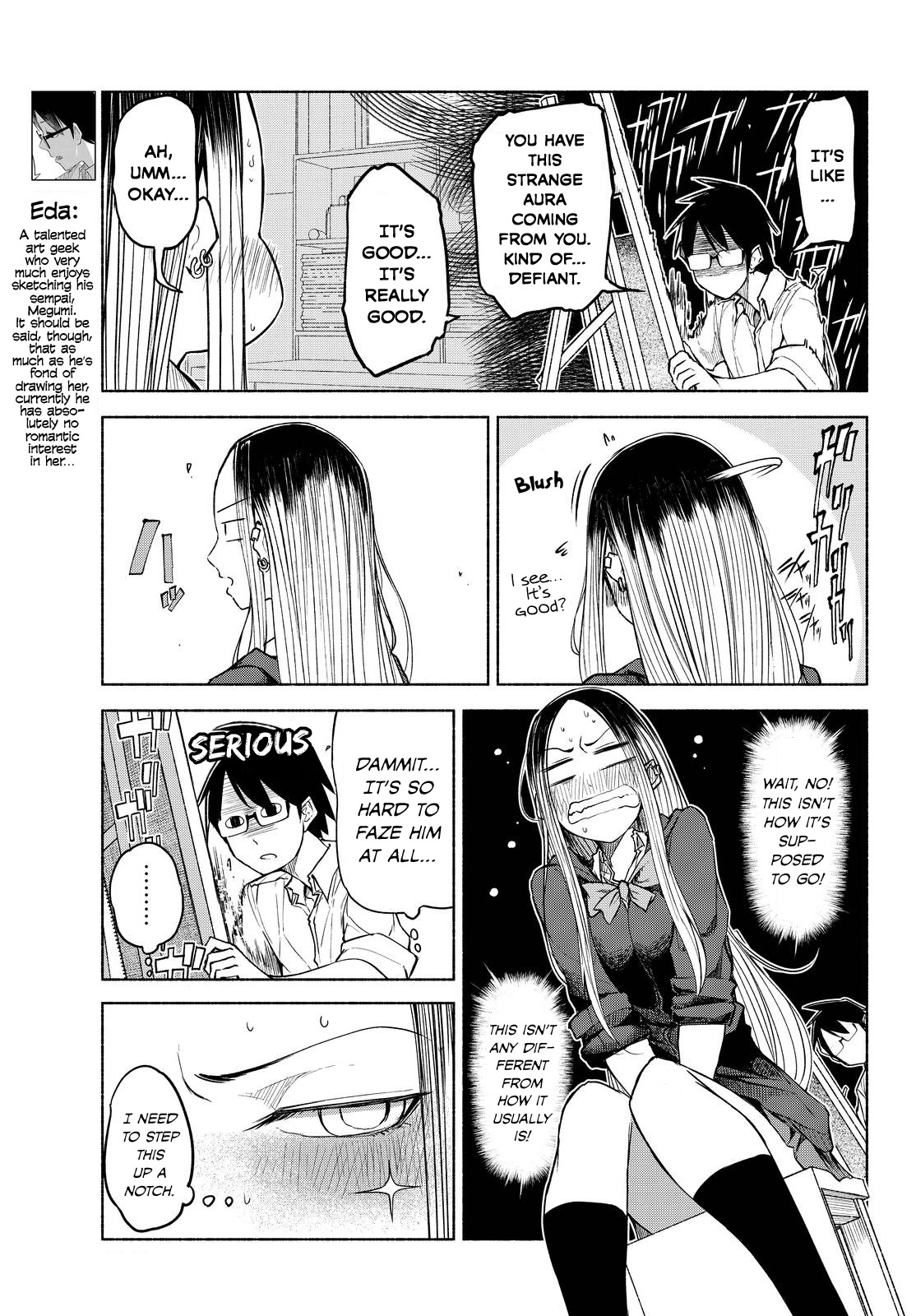 Rough Sketch Senpai Chapter 8 page 5 - Chapter 8: Senpai Gets Rebellious