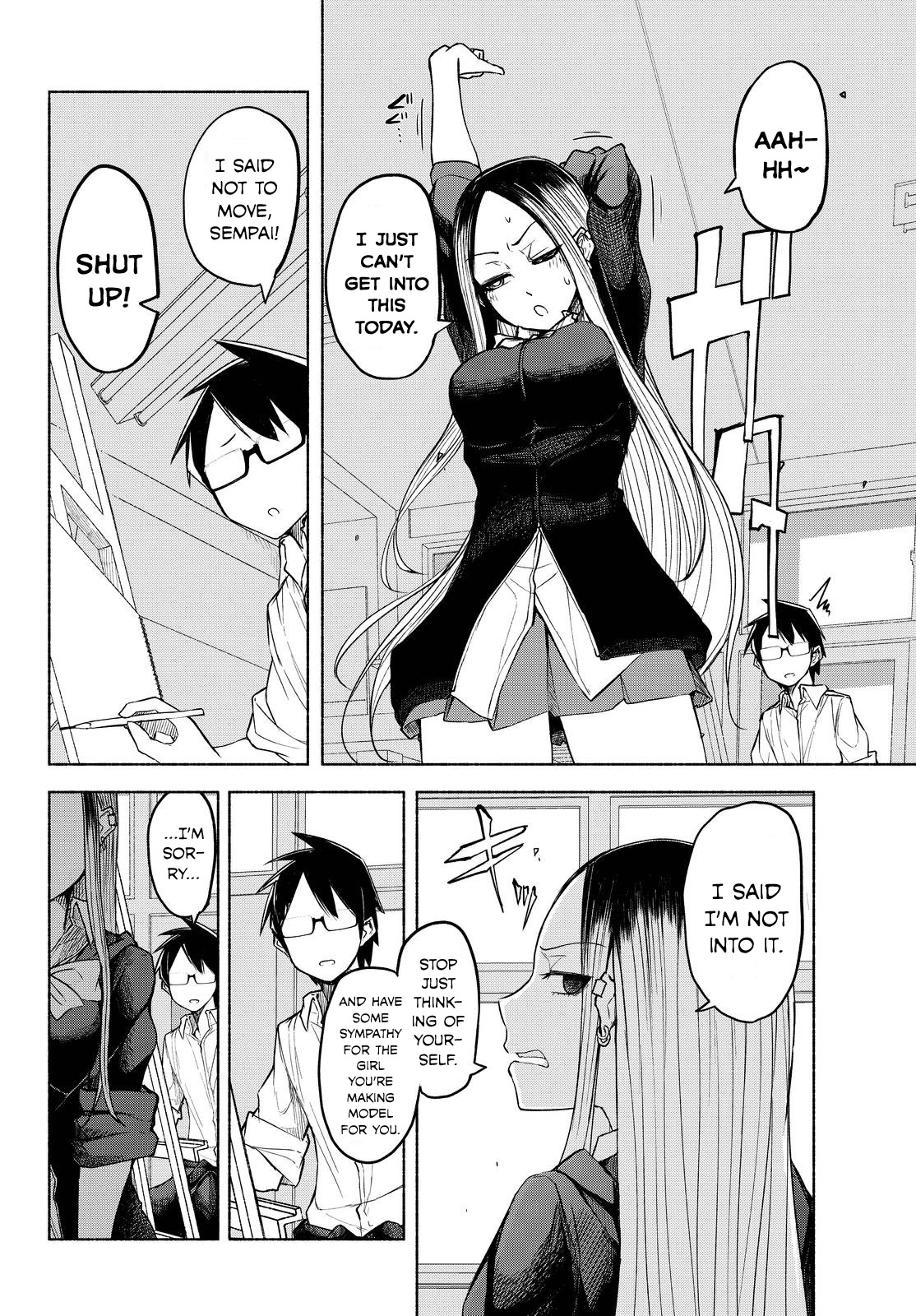 Rough Sketch Senpai Chapter 8 page 6 - Chapter 8: Senpai Gets Rebellious