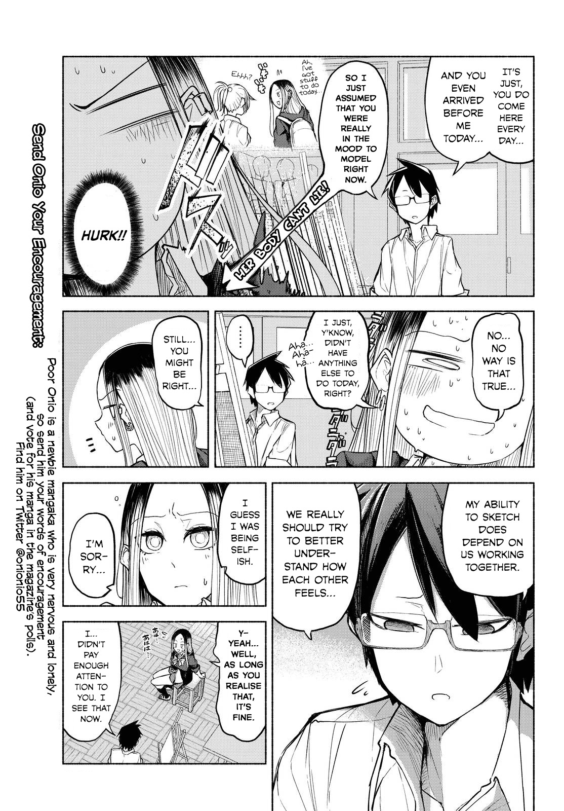 Rough Sketch Senpai Chapter 8 page 7 - Chapter 8: Senpai Gets Rebellious