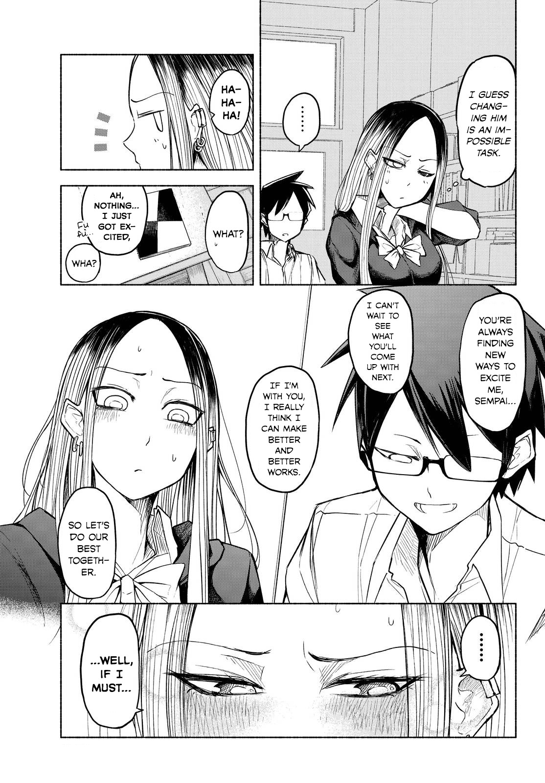 Rough Sketch Senpai Chapter 8 page 9 - Chapter 8: Senpai Gets Rebellious