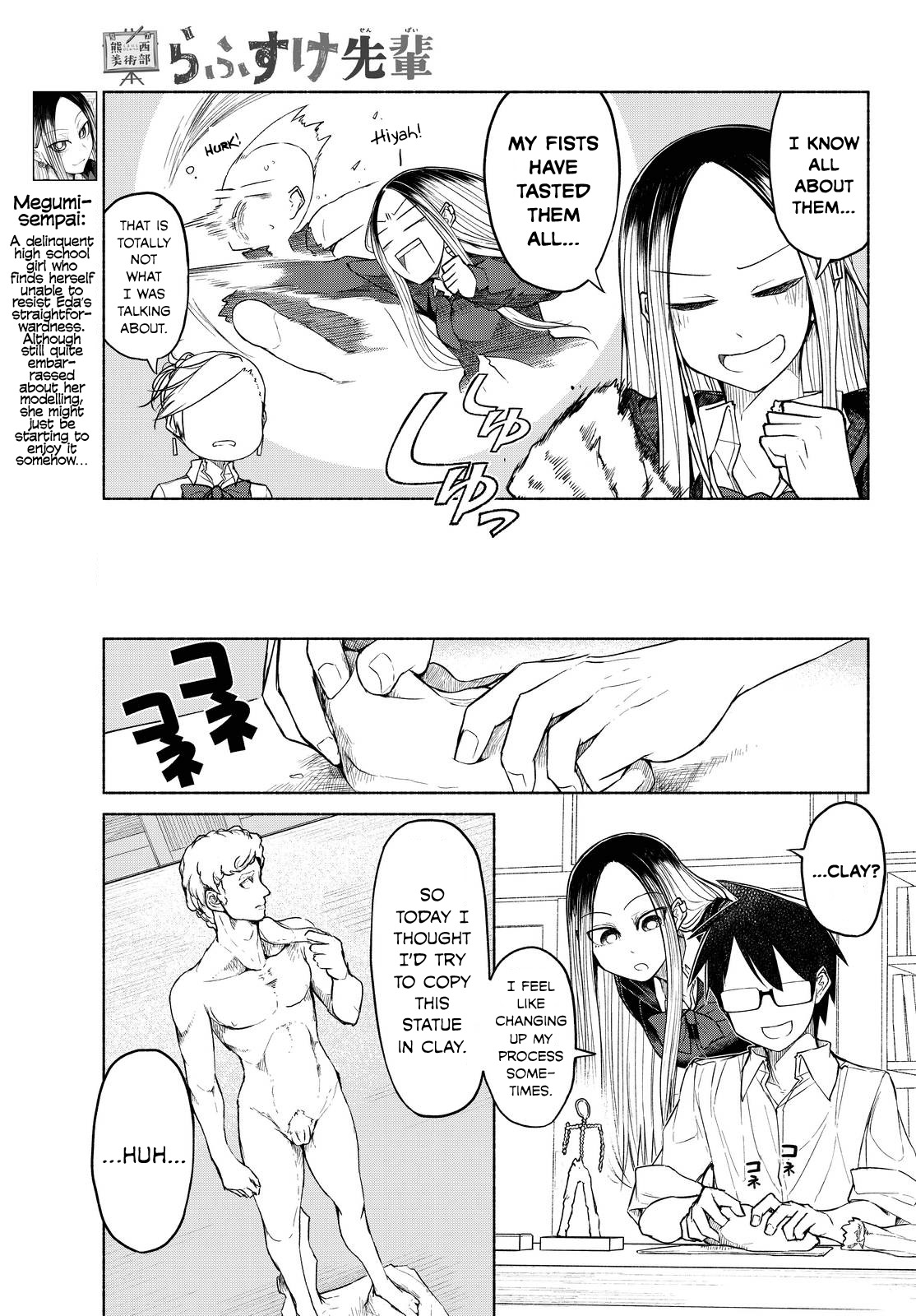 Rough Sketch Senpai Chapter 9 page 3 - Chapter 9: The Important Part