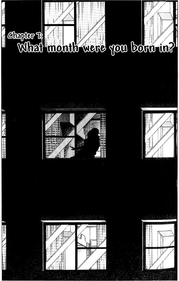 Rough Chapter 7 page 2 - Chapter 7 : What Month Were You Born In?