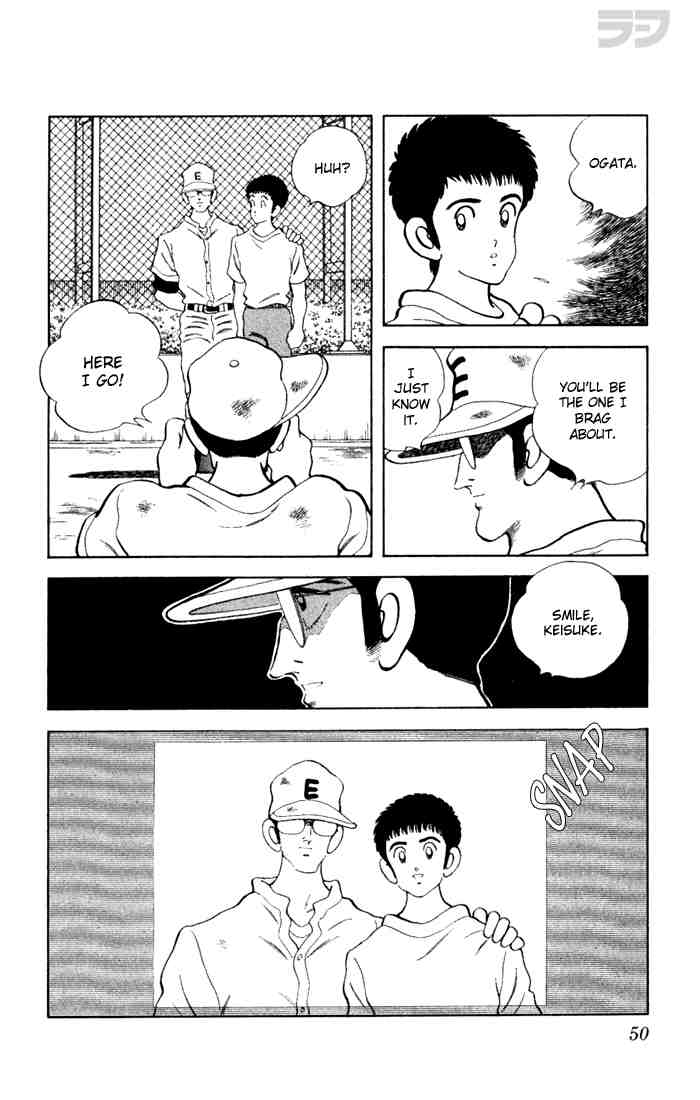 Rough Chapter 72 page 10 - Chapter 72 v2 : Smile, Keisuke