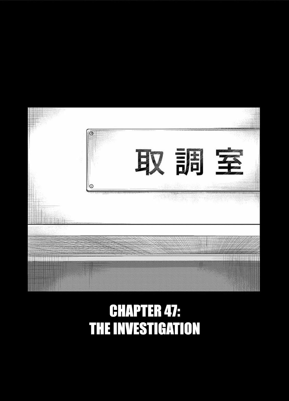 Route End Chapter 47 page 1 - Chapter 47: The Investigation