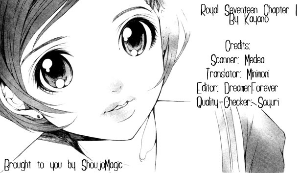 Royal Seventeen Chapter 1 page 2 - Chapter 1
