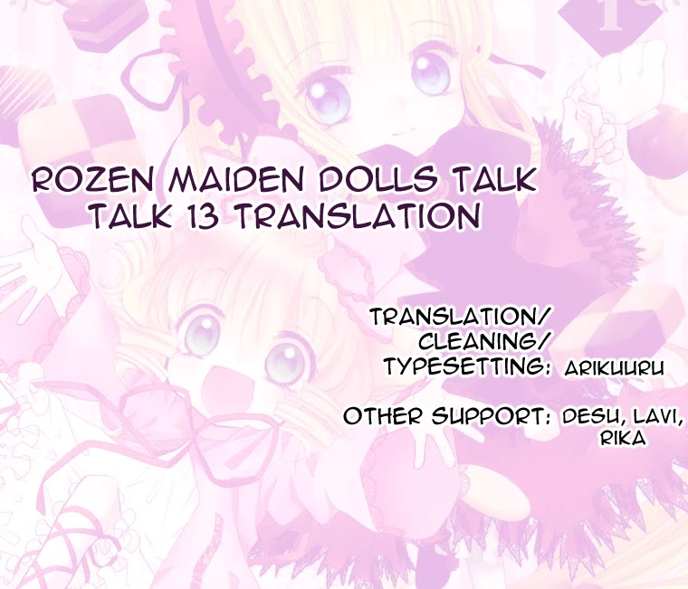 Rozen Maiden: Dolls Talk Chapter 13 page 9 - Chapter 13: Talk 13