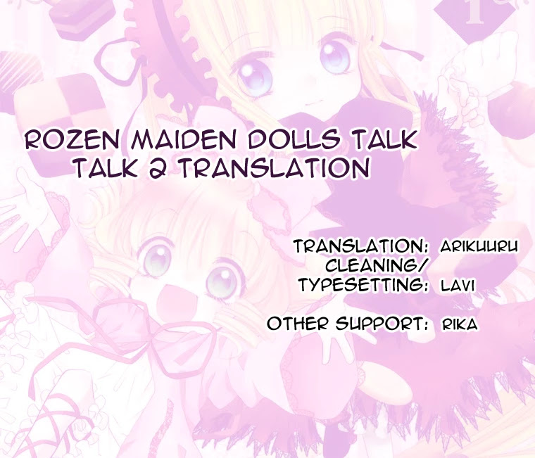 Rozen Maiden: Dolls Talk Chapter 2 page 10 - Chapter 2: Talk 2
