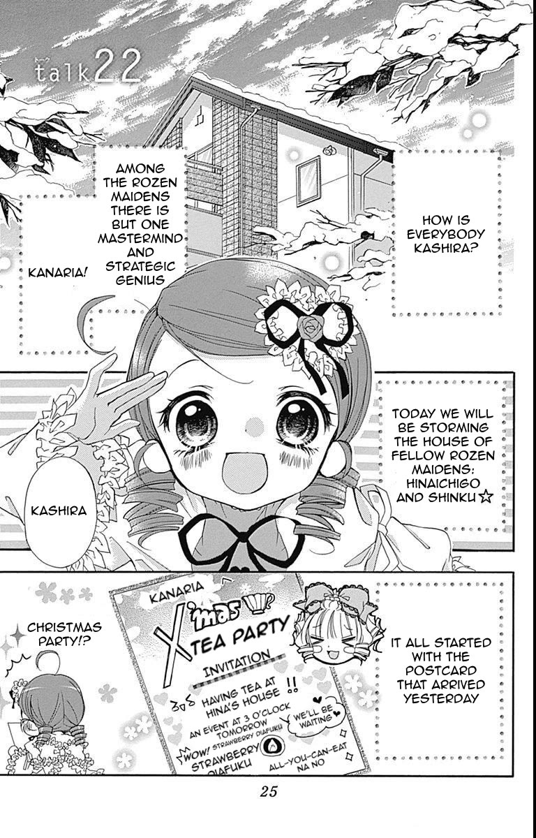 Rozen Maiden: Dolls Talk Chapter 22 page 1 - Chapter 22: Talk 22