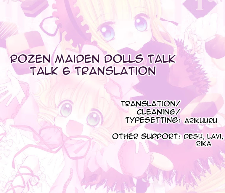 Rozen Maiden: Dolls Talk Chapter 6 page 9 - Chapter 6: Talk 6
