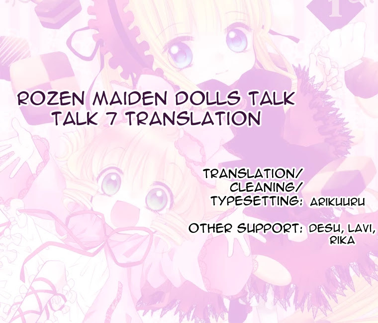 Rozen Maiden: Dolls Talk Chapter 7 page 8 - Chapter 7: Talk 7