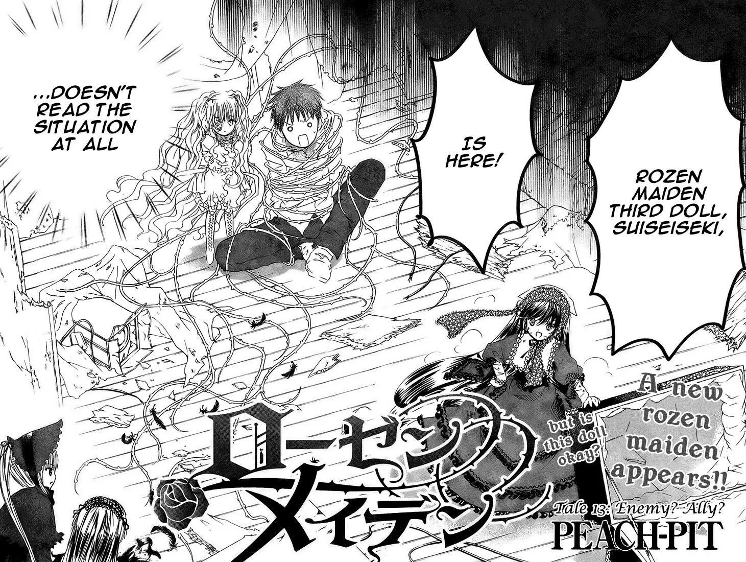 Rozen Maiden II Chapter 13 page 2 - Chapter 13: Tale 13: Enemy? Ally?