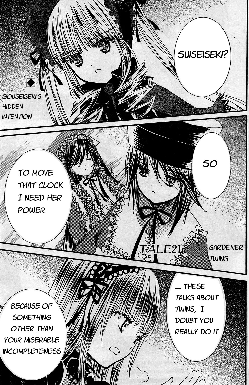 Rozen Maiden II Chapter 21 page 2 - Chapter 21: Tale 21: Gardener Twins