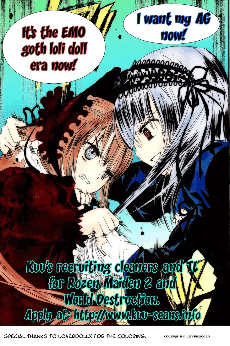 Rozen Maiden II Chapter 3 page 5 - Chapter 3 : Tale 3:The winded world.The not winded world