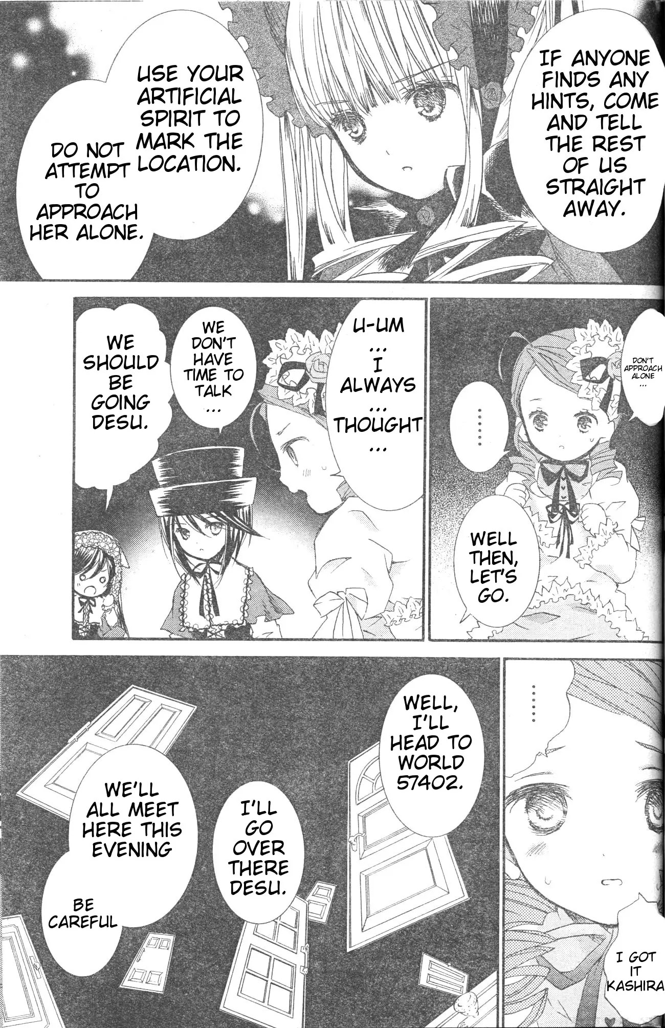Rozen Maiden II Chapter 34 page 15 - Chapter 34: Tale 34: Inside the Cage