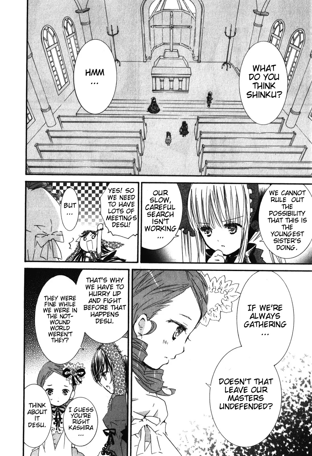 Rozen Maiden II Chapter 38 page 19 - Chapter 38 : Premonition