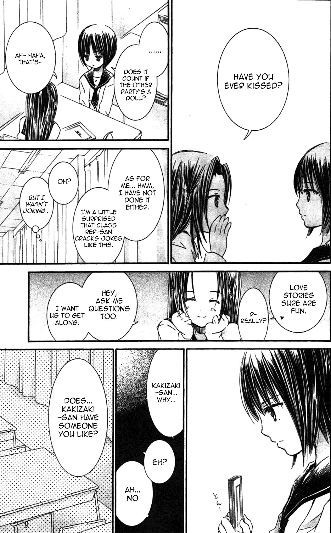 Rozen Maiden II Chapter 49.5 page 5 - Chapter 49.5: Tale 49.5: Girls Talk