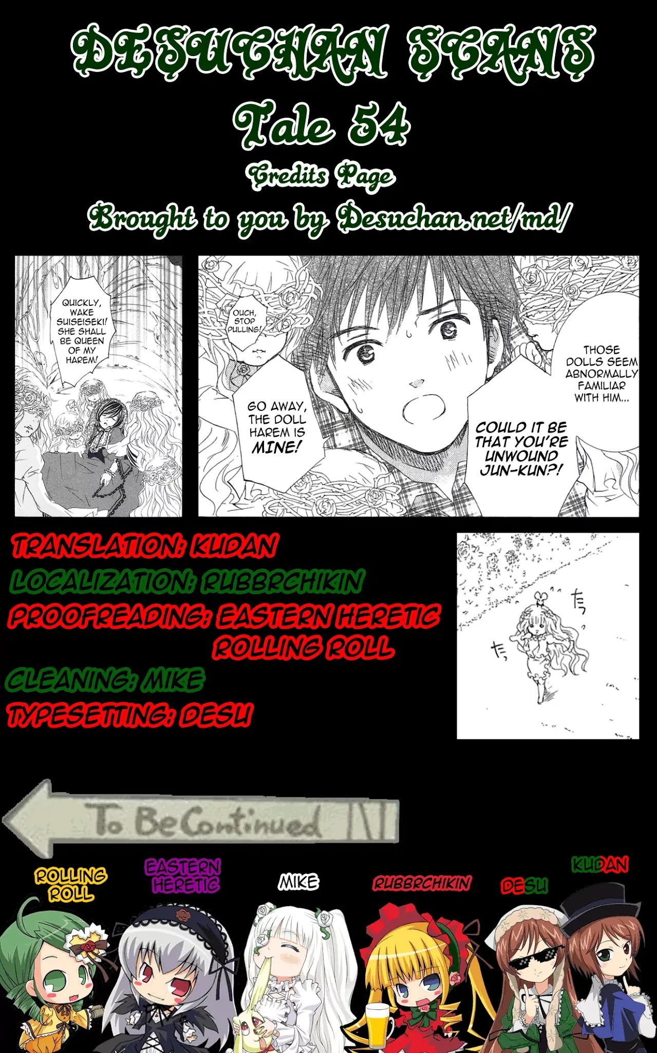 Rozen Maiden II Chapter 54 page 20 - Chapter 54: Tale 54: Out of Reach
