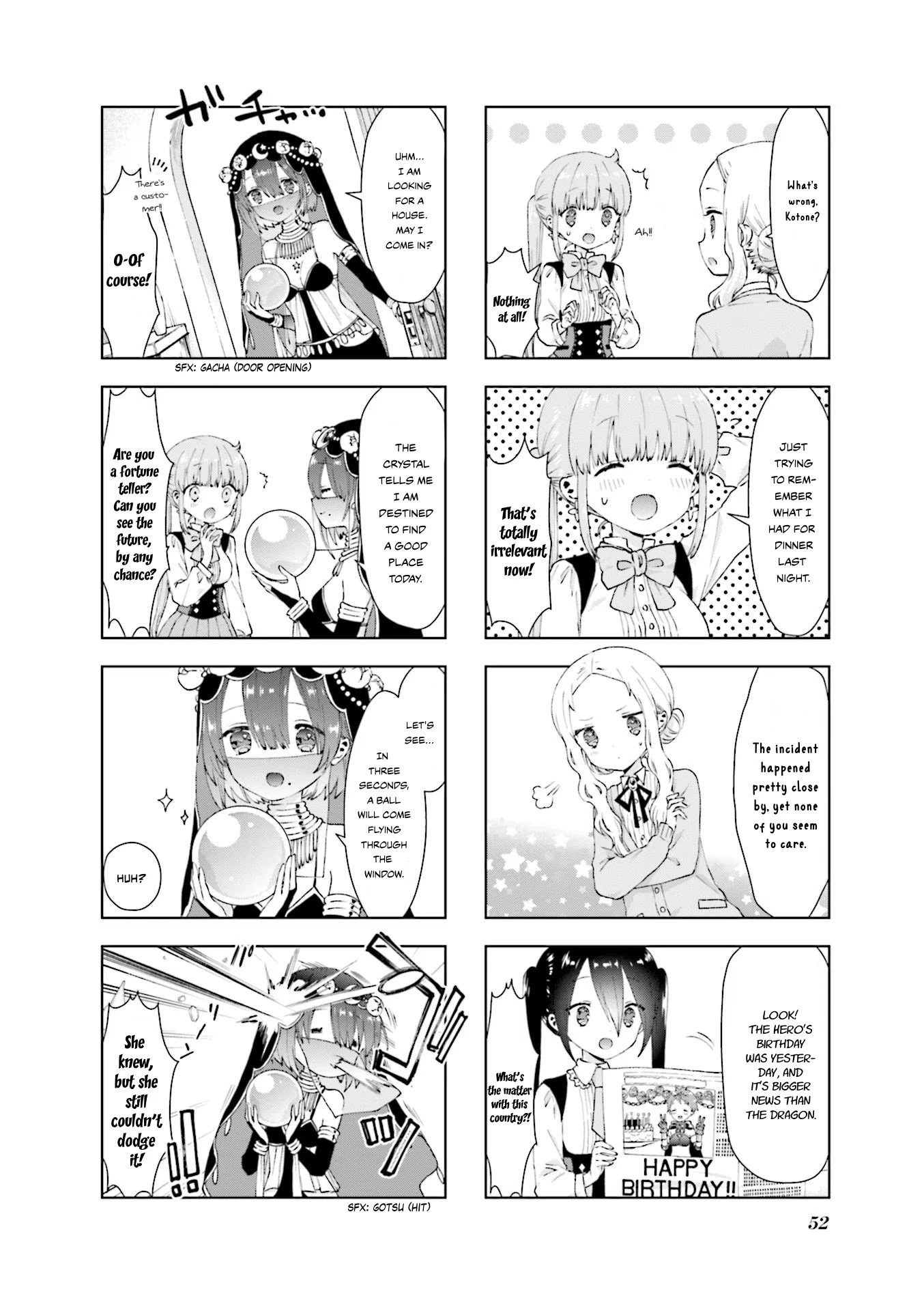 RPG Fudousan Chapter 16 page 4 - Chapter 16: Looking for a Fortune Teller's House