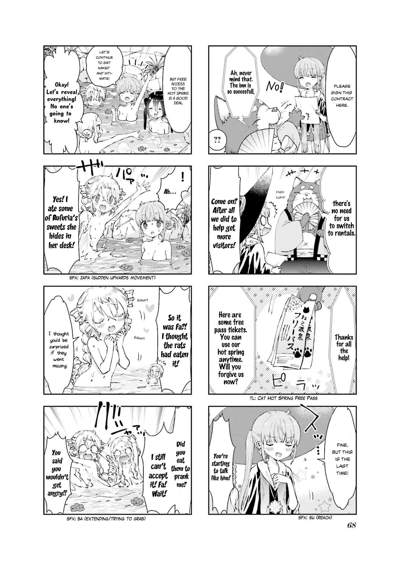 RPG Fudousan Chapter 17 page 10 - Chapter 17: A Busy Hot Spring