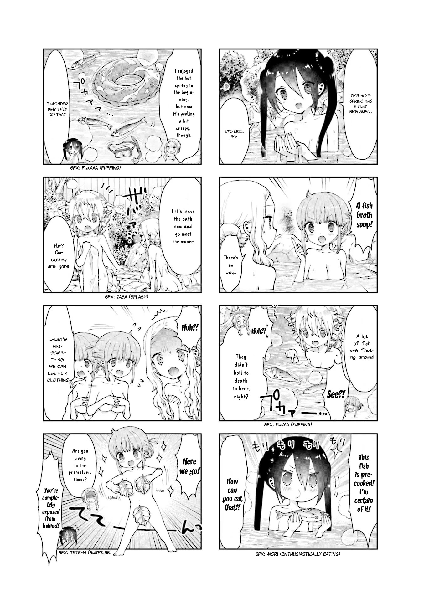 RPG Fudousan Chapter 17 page 3 - Chapter 17: A Busy Hot Spring