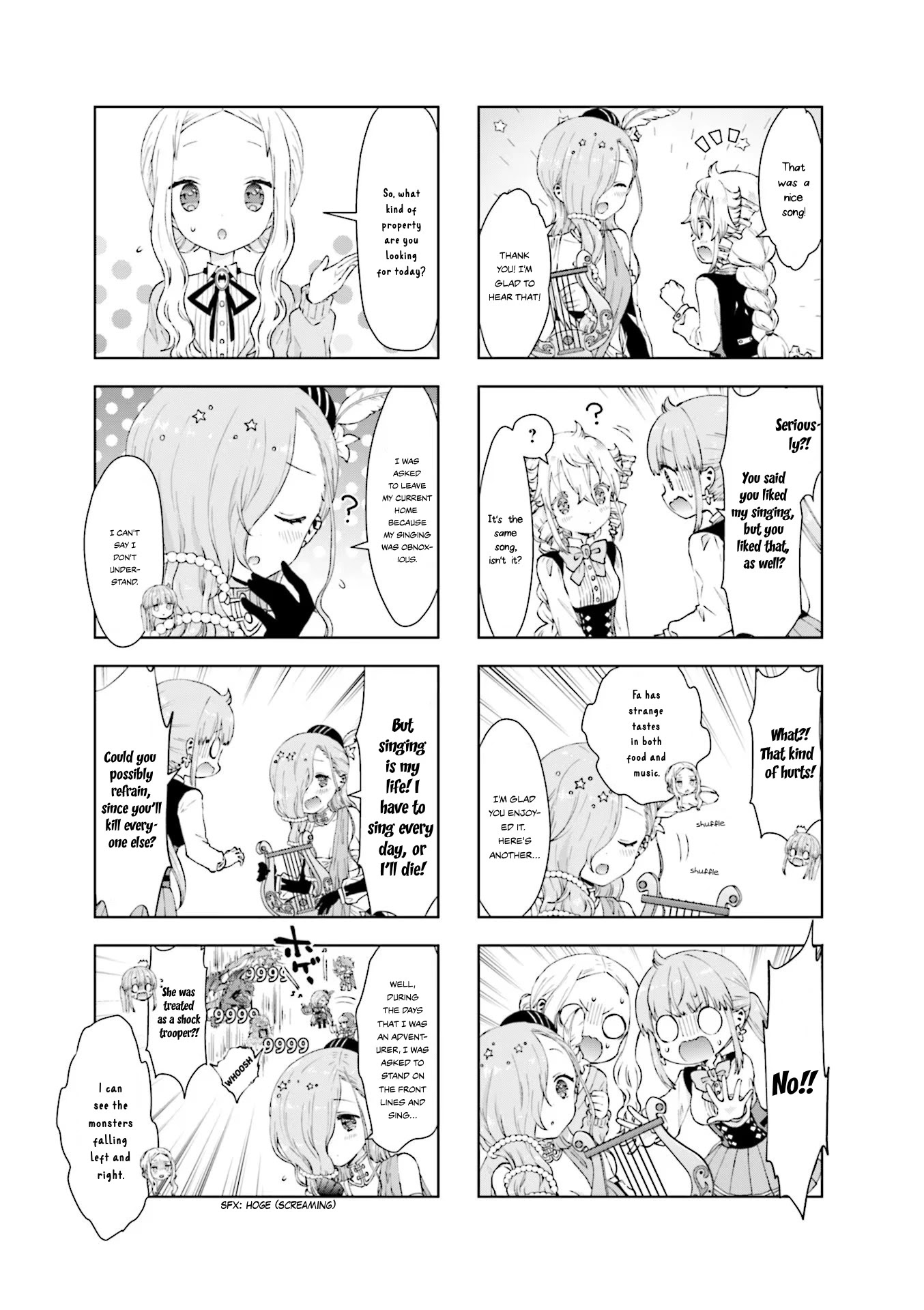 RPG Fudousan Chapter 18 page 3 - Chapter 18: I Want to Sing My Heart Out!