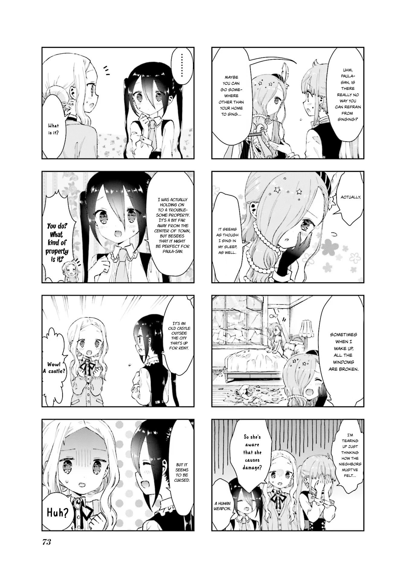 RPG Fudousan Chapter 18 page 5 - Chapter 18: I Want to Sing My Heart Out!