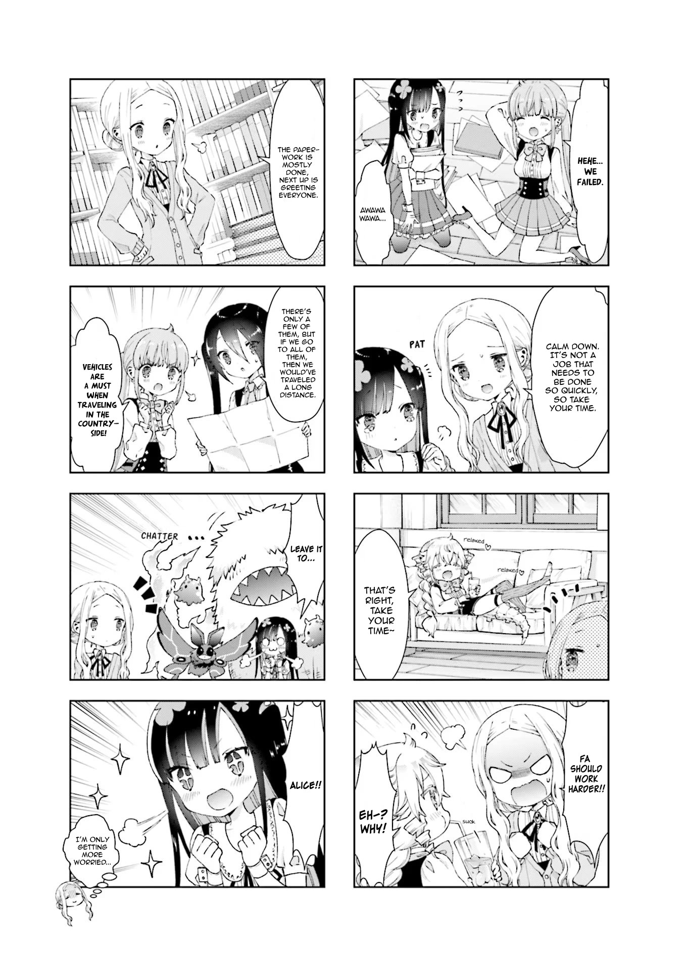 RPG Fudousan Chapter 26 page 5 - Chapter 26: I'm Alice! Nice to Meet You!