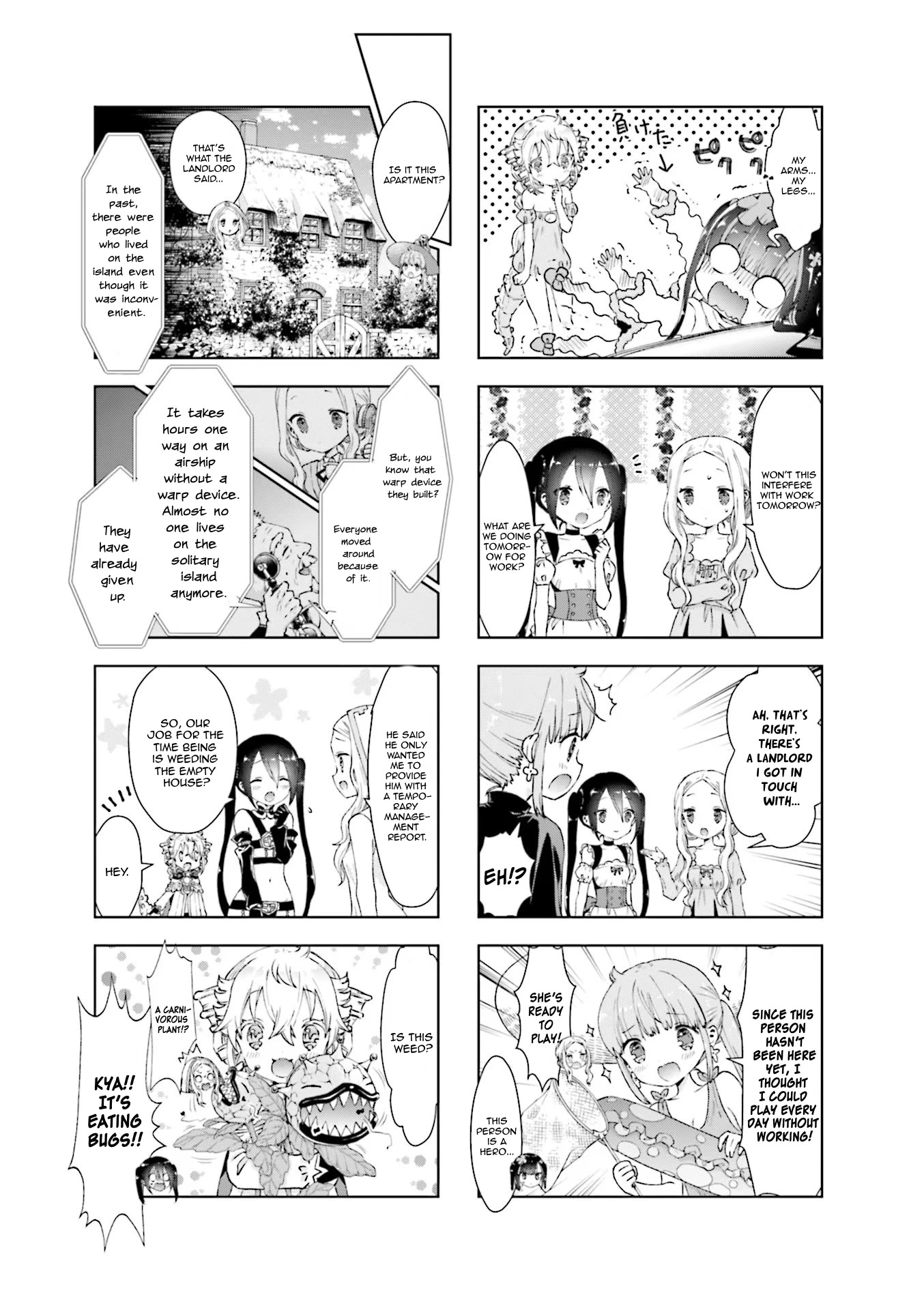 RPG Fudousan Chapter 27 page 3 - Chapter 27: What is in this Water?
