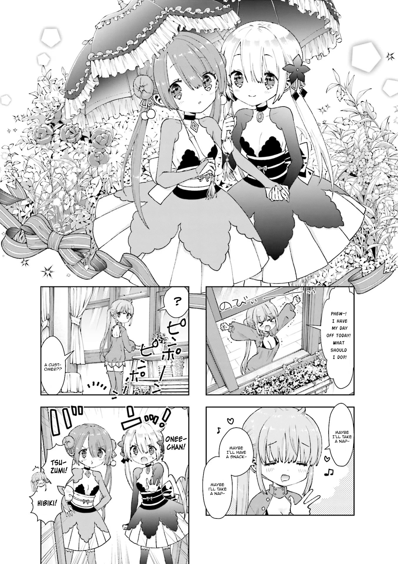 RPG Fudousan Chapter 29 page 1 - Chapter 29: We Were Worried About You, Big Sister!