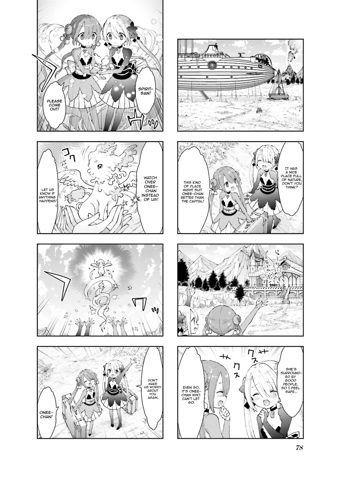 RPG Fudousan Chapter 29 page 10 - Chapter 29: We Were Worried About You, Big Sister!