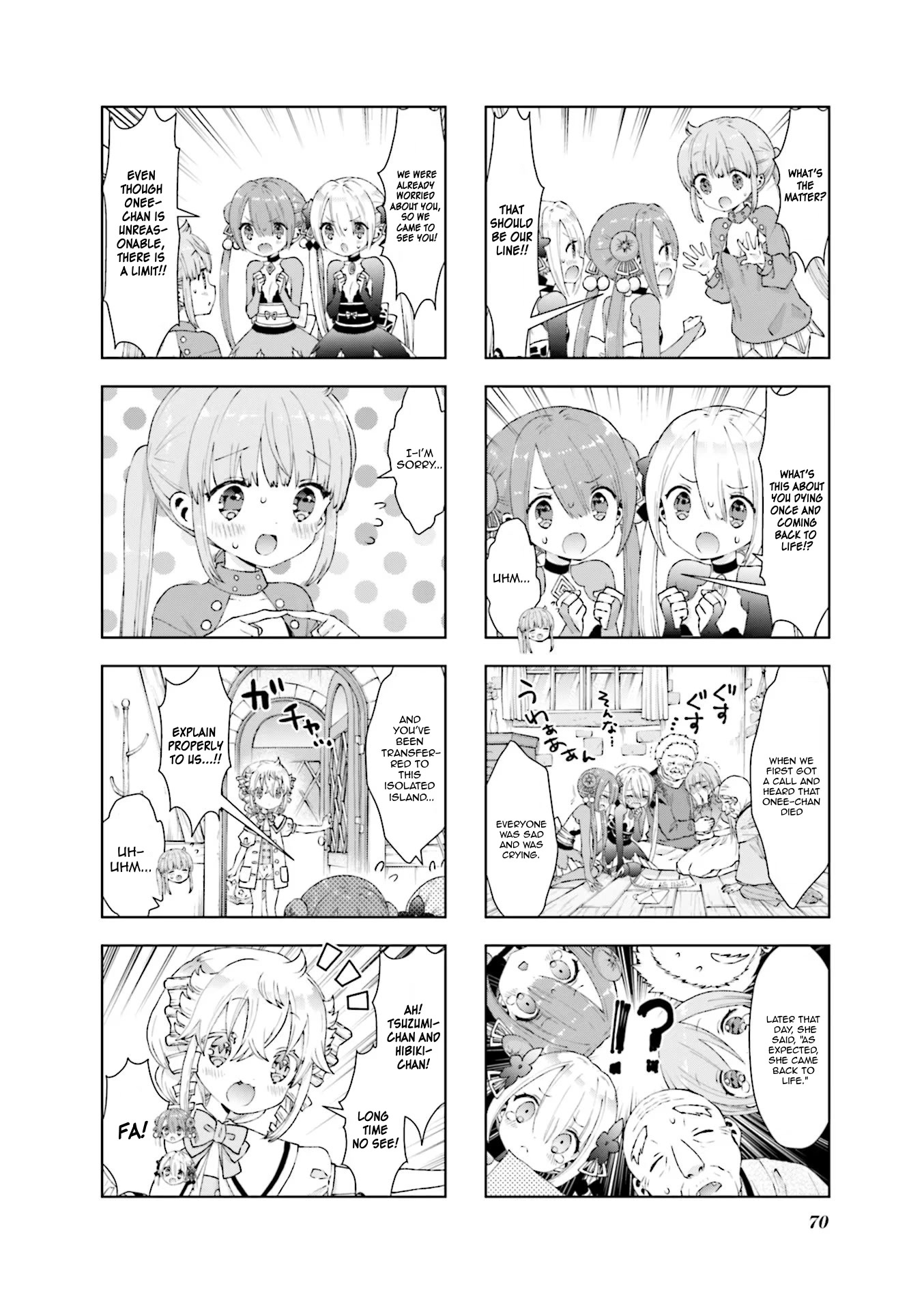 RPG Fudousan Chapter 29 page 2 - Chapter 29: We Were Worried About You, Big Sister!