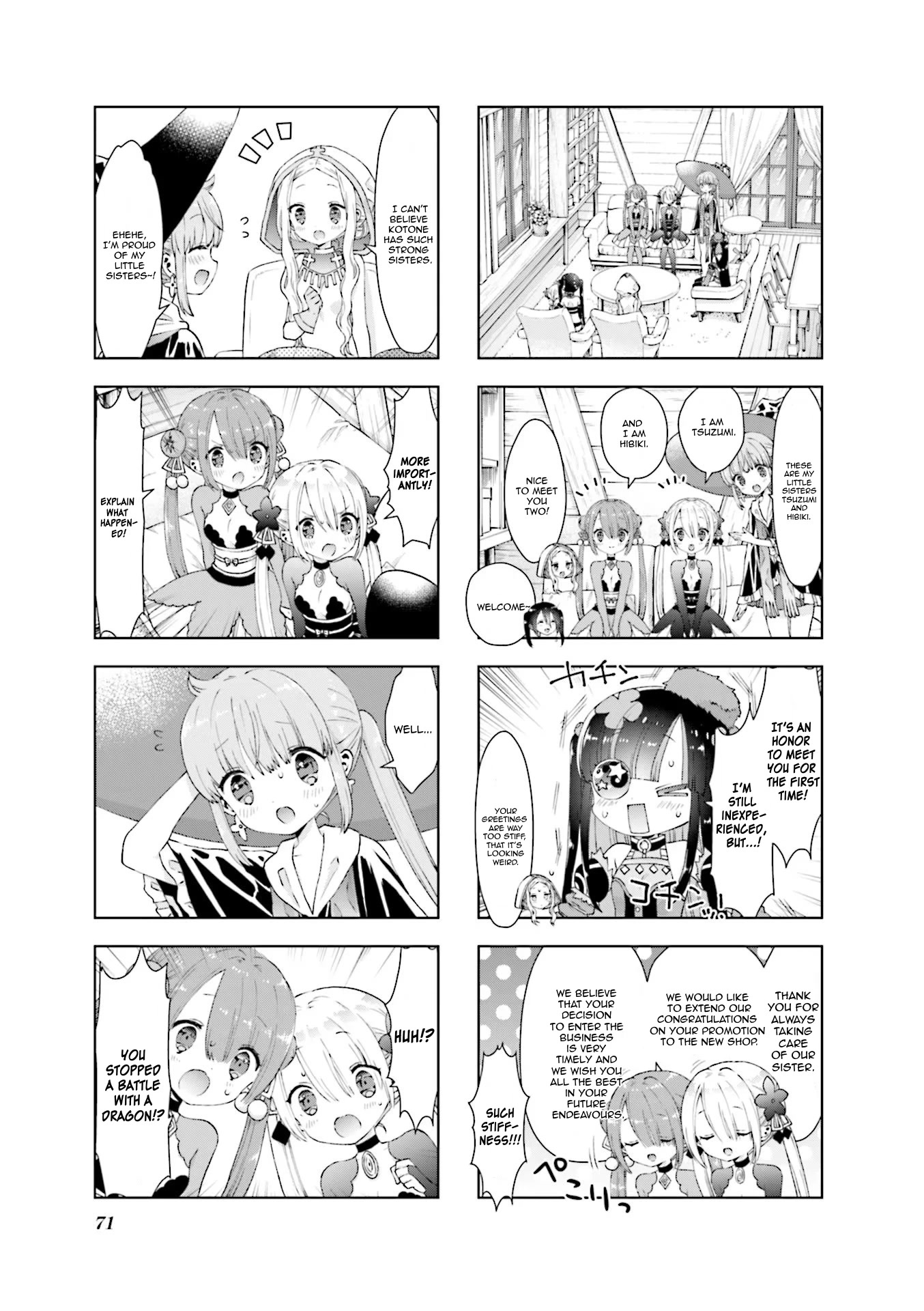 RPG Fudousan Chapter 29 page 3 - Chapter 29: We Were Worried About You, Big Sister!