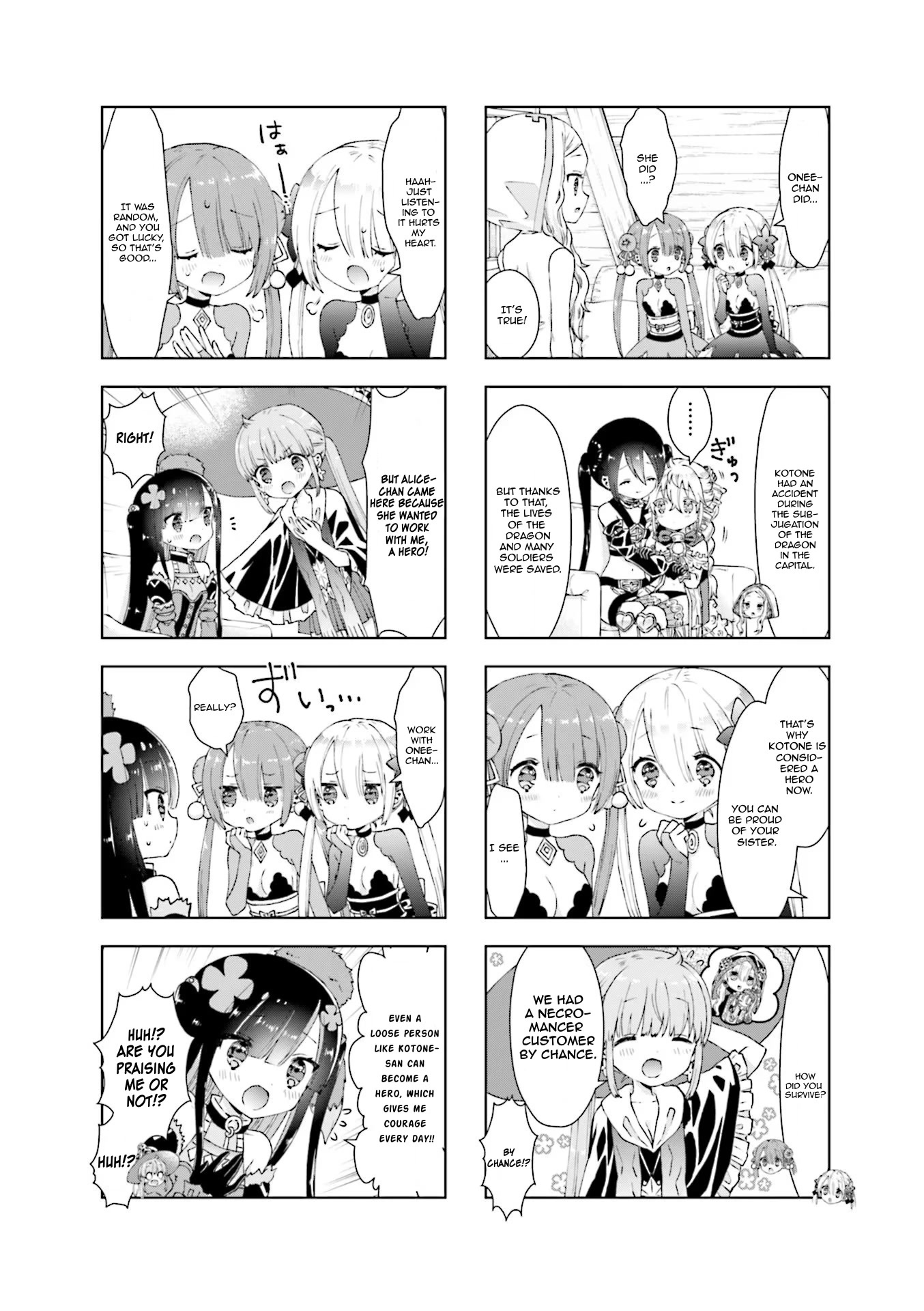 RPG Fudousan Chapter 29 page 4 - Chapter 29: We Were Worried About You, Big Sister!