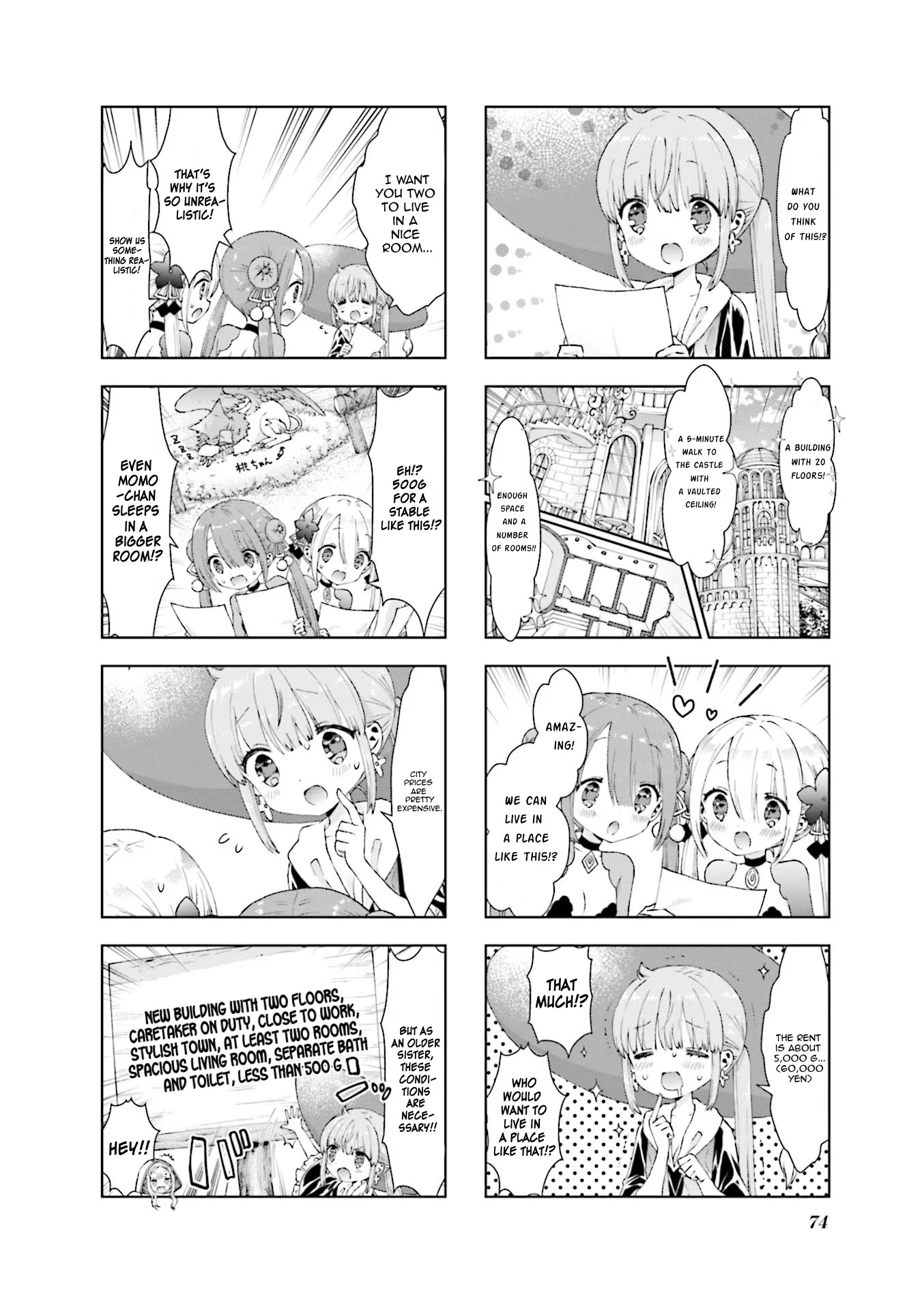RPG Fudousan Chapter 29 page 6 - Chapter 29: We Were Worried About You, Big Sister!