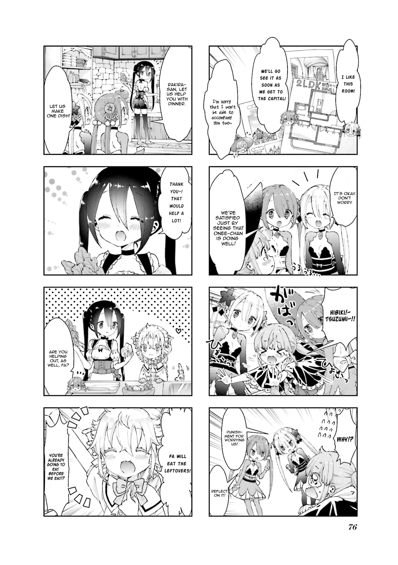 RPG Fudousan Chapter 29 page 8 - Chapter 29: We Were Worried About You, Big Sister!