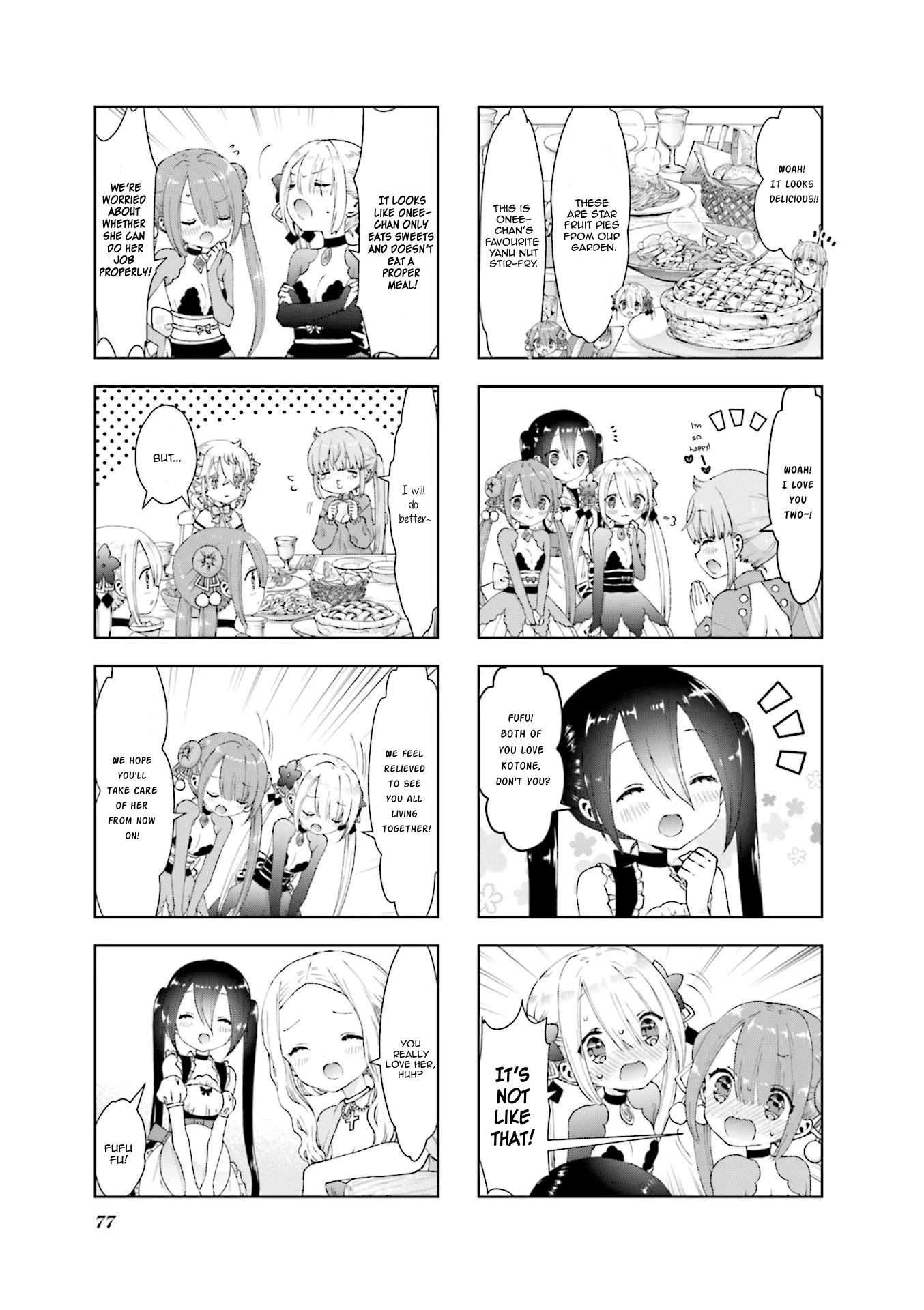 RPG Fudousan Chapter 29 page 9 - Chapter 29: We Were Worried About You, Big Sister!