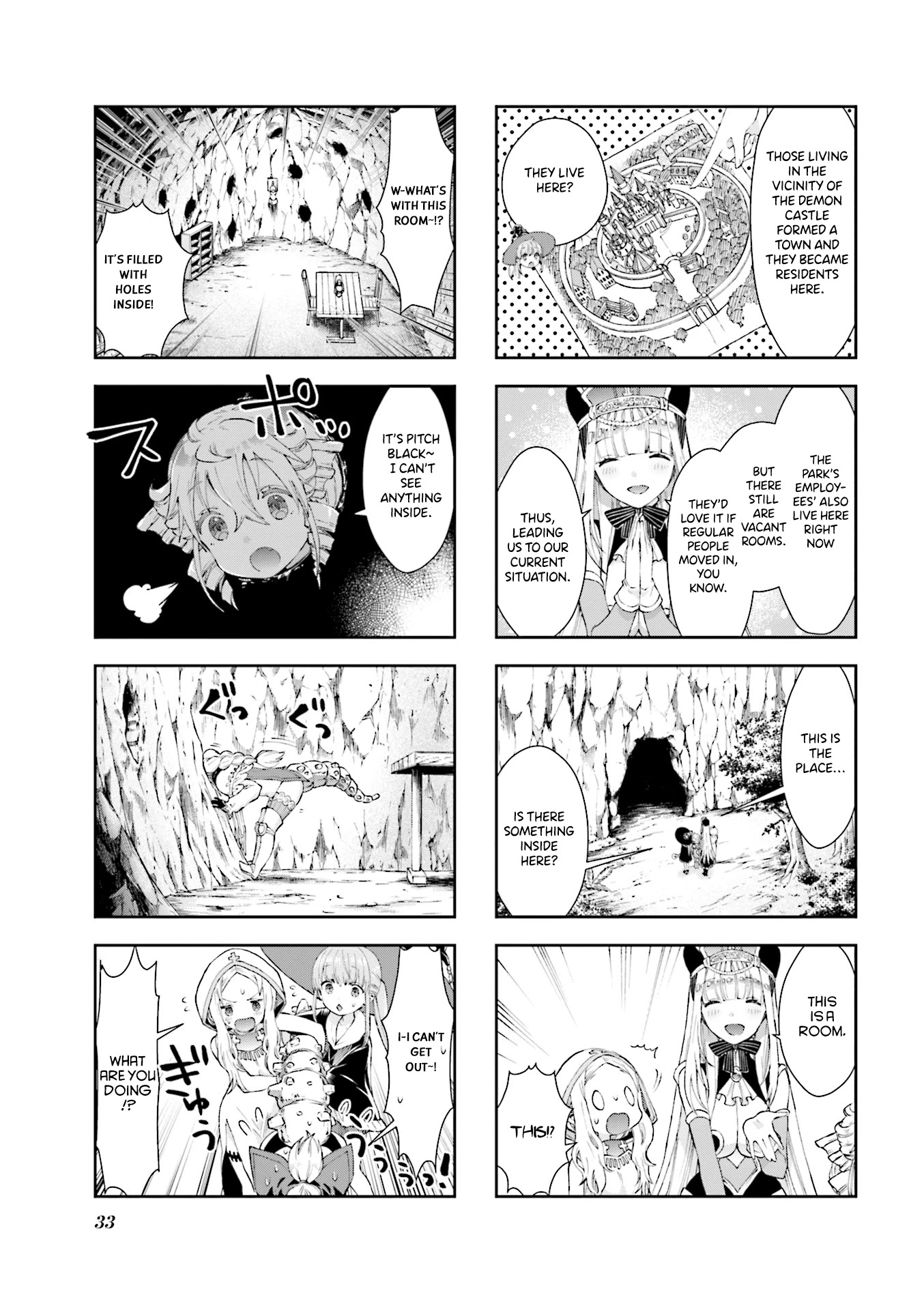 RPG Fudousan Chapter 3 page 6 - Chapter 3: Theme Park Demon Castle
