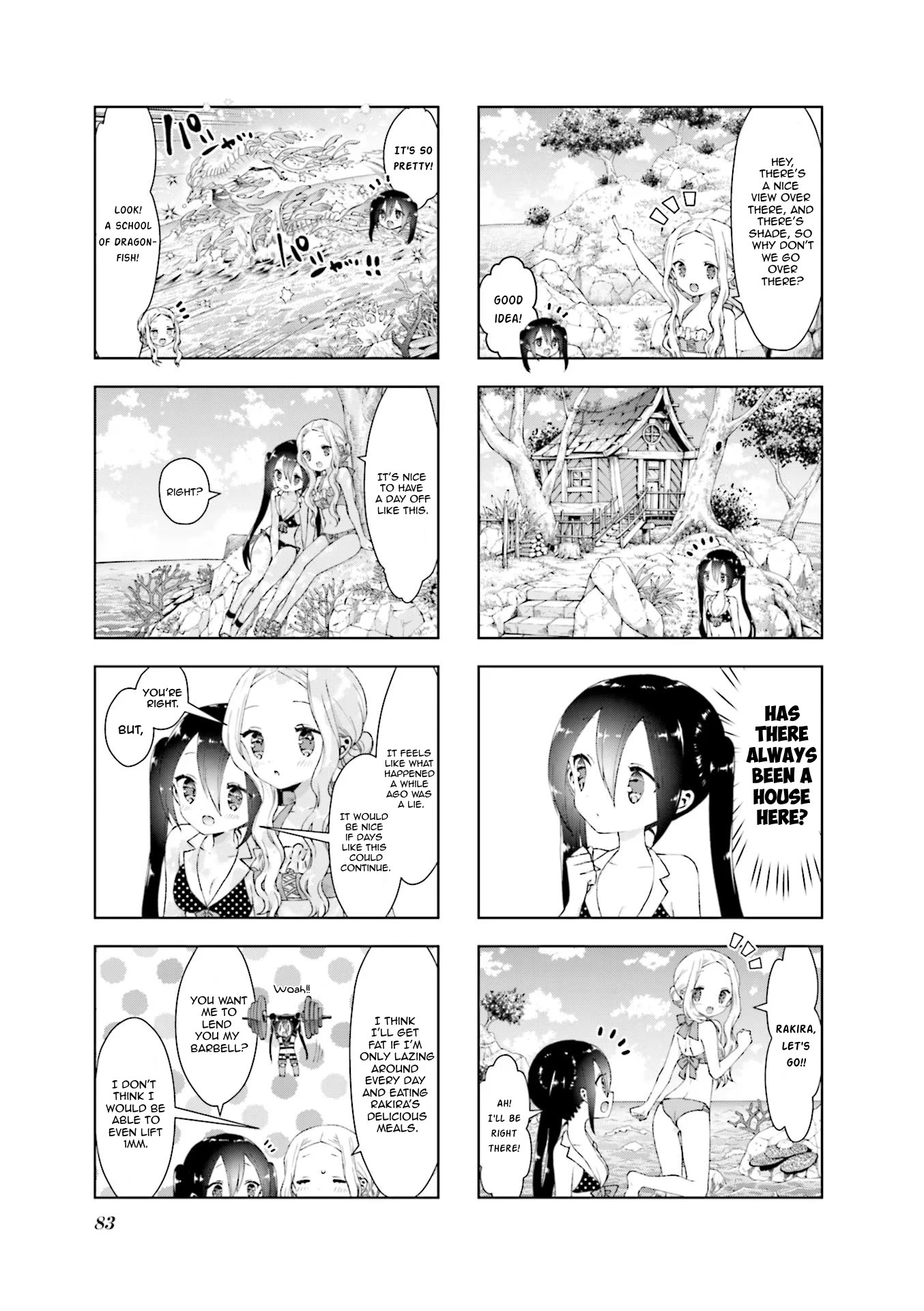 RPG Fudousan Chapter 30 page 5 - Chapter 30: An Ocean, Some Swimsuits and a Small Island