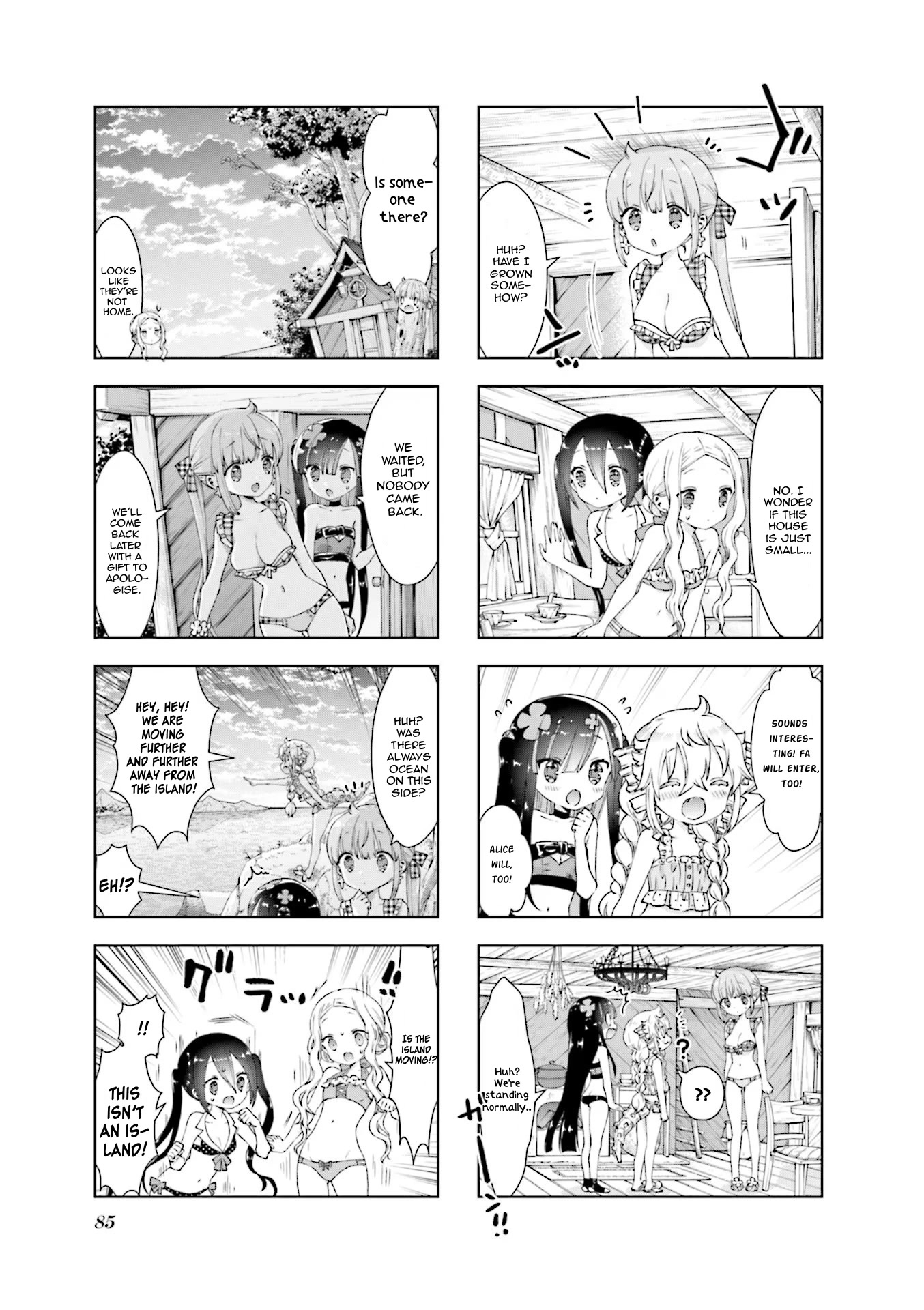 RPG Fudousan Chapter 30 page 7 - Chapter 30: An Ocean, Some Swimsuits and a Small Island