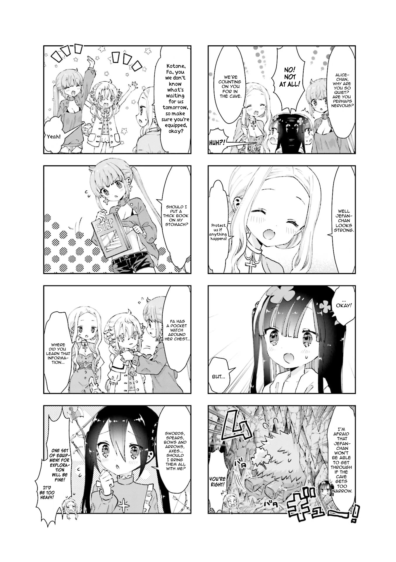 RPG Fudousan Chapter 32 page 12 - Chapter 32: I'm Not a Child!
