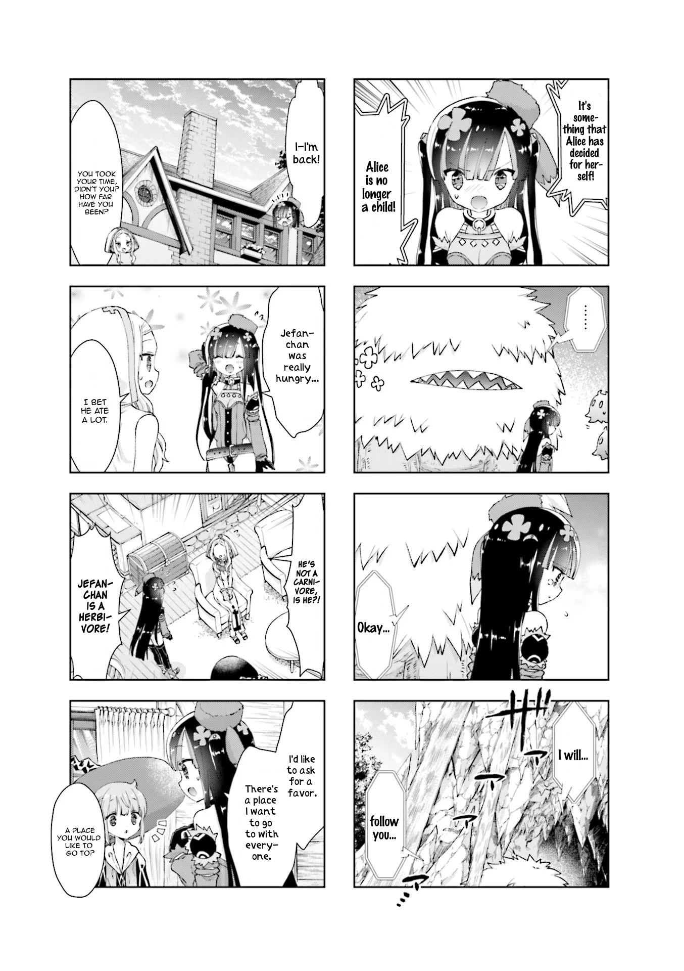RPG Fudousan Chapter 32 page 9 - Chapter 32: I'm Not a Child!