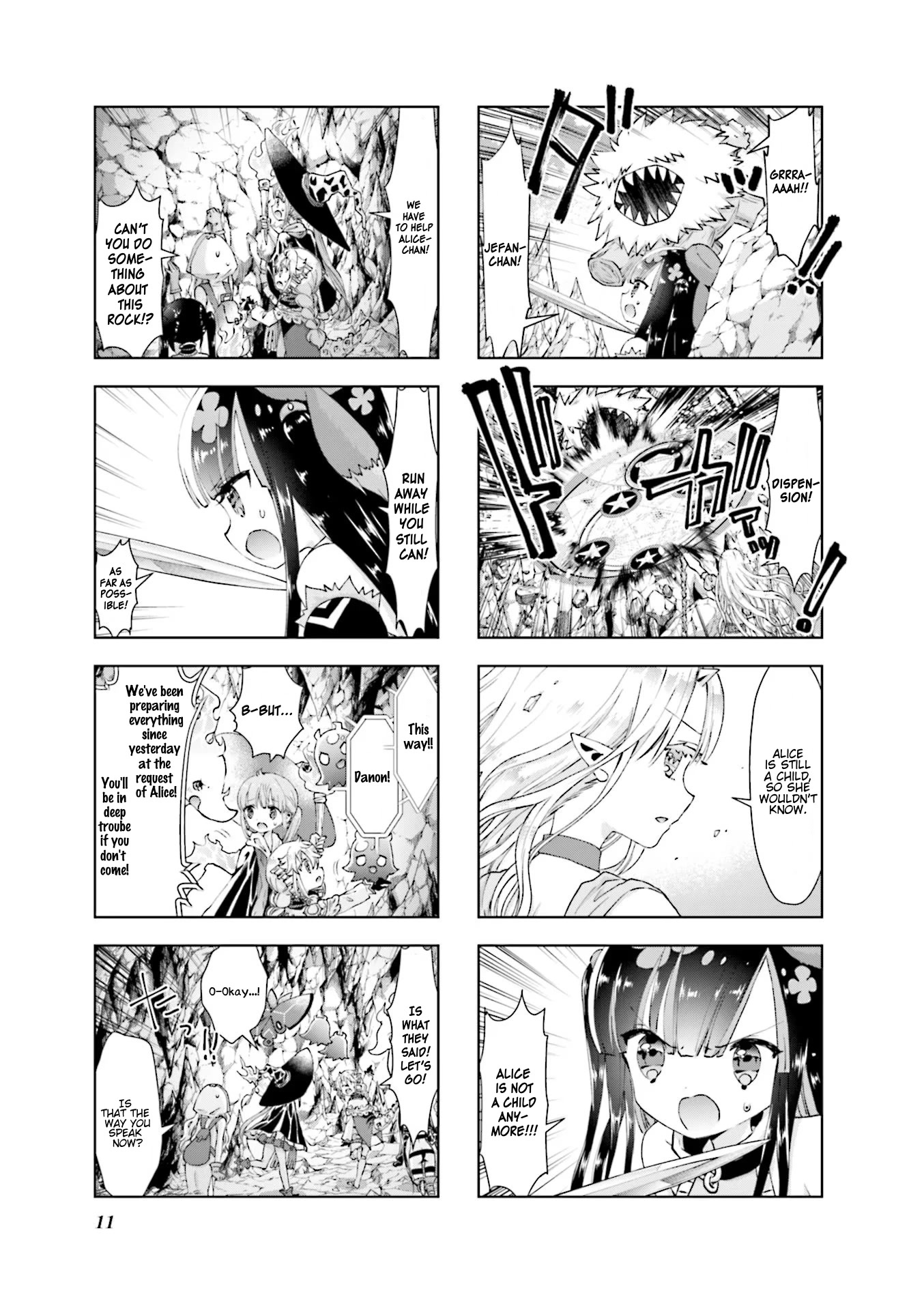 RPG Fudousan Chapter 33 page 13 - Chapter 33: Trapped Inside a Cave!