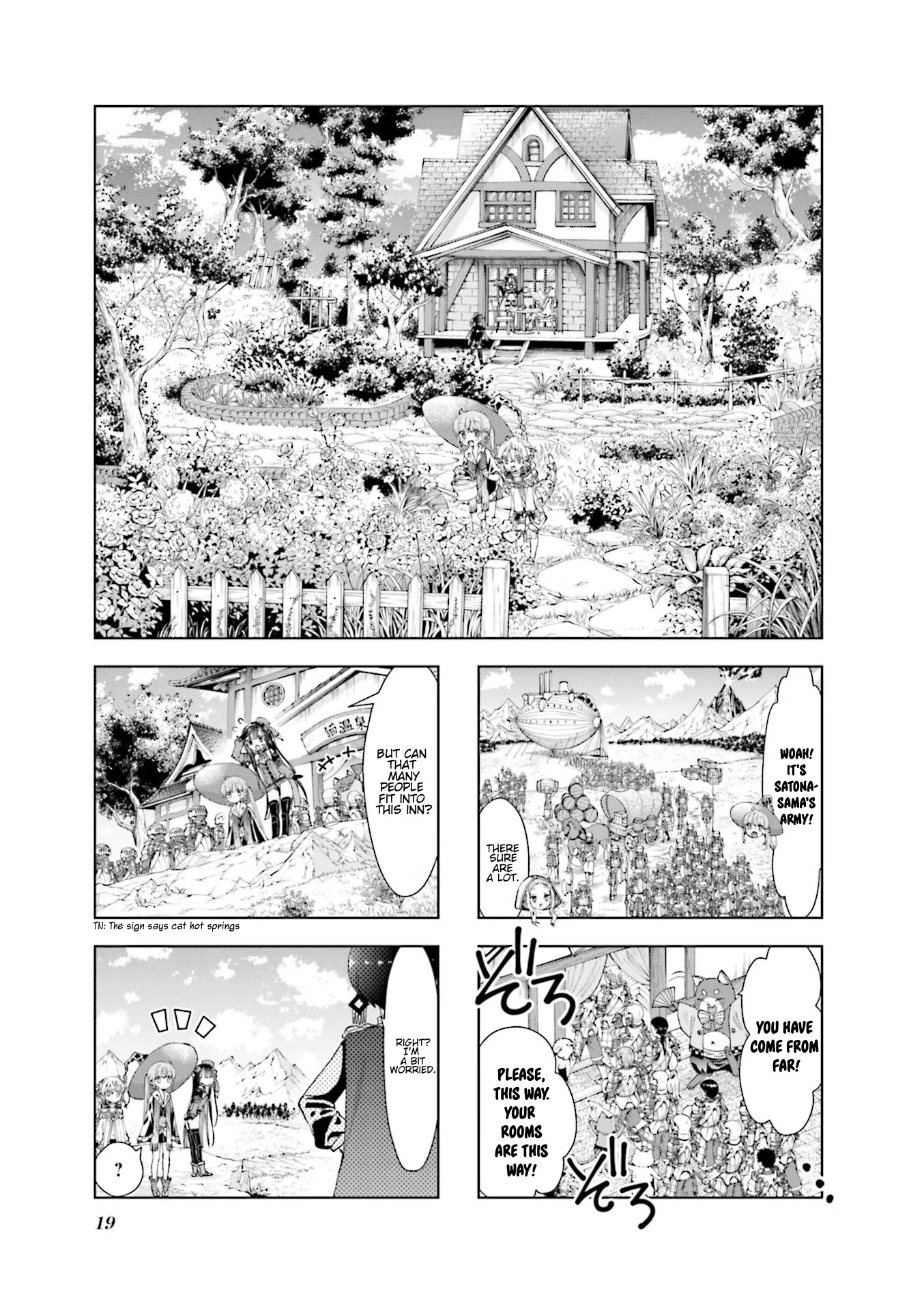 RPG Fudousan Chapter 34 page 1 - Chapter 34: Swapped by a Magic Mirror?!
