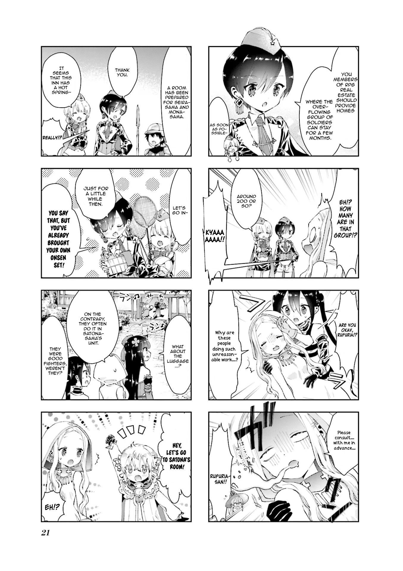 RPG Fudousan Chapter 34 page 3 - Chapter 34: Swapped by a Magic Mirror?!