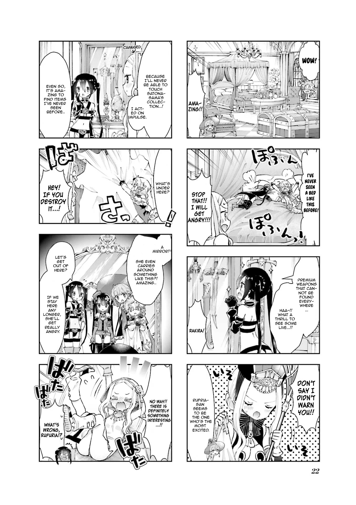 RPG Fudousan Chapter 34 page 4 - Chapter 34: Swapped by a Magic Mirror?!