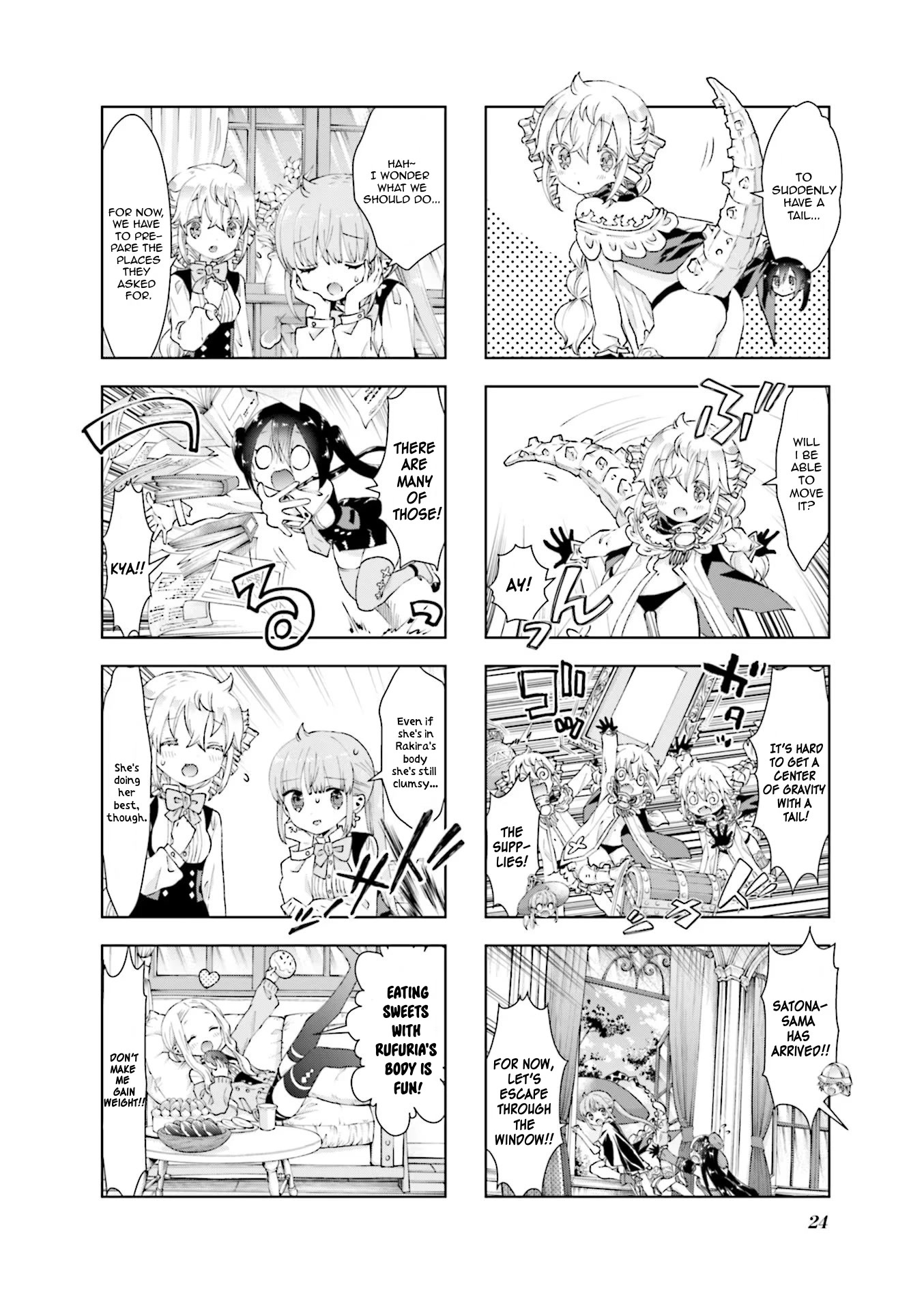 RPG Fudousan Chapter 34 page 6 - Chapter 34: Swapped by a Magic Mirror?!