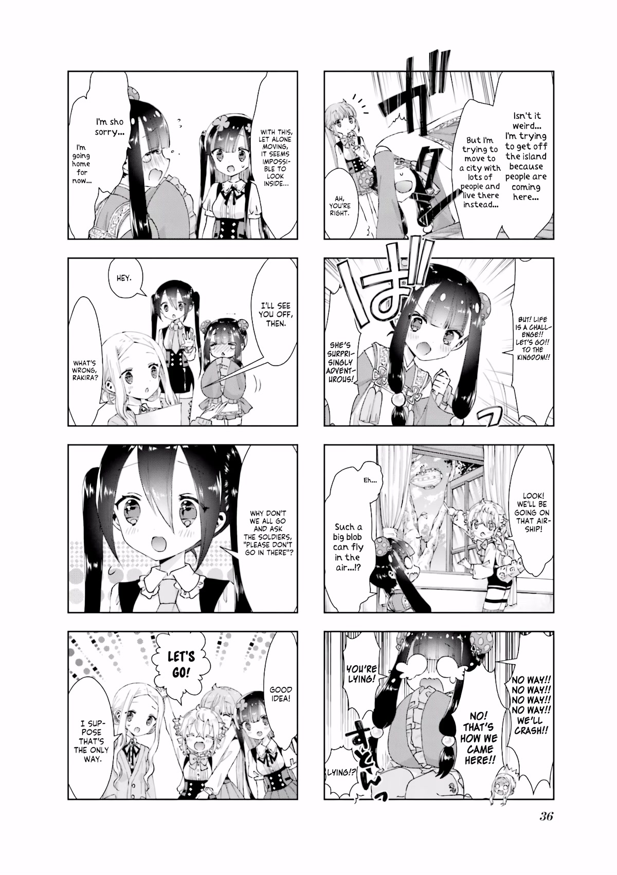 RPG Fudousan Chapter 35 page 6 - Chapter 35: The Eternal 14-year-old Who Can Drink
