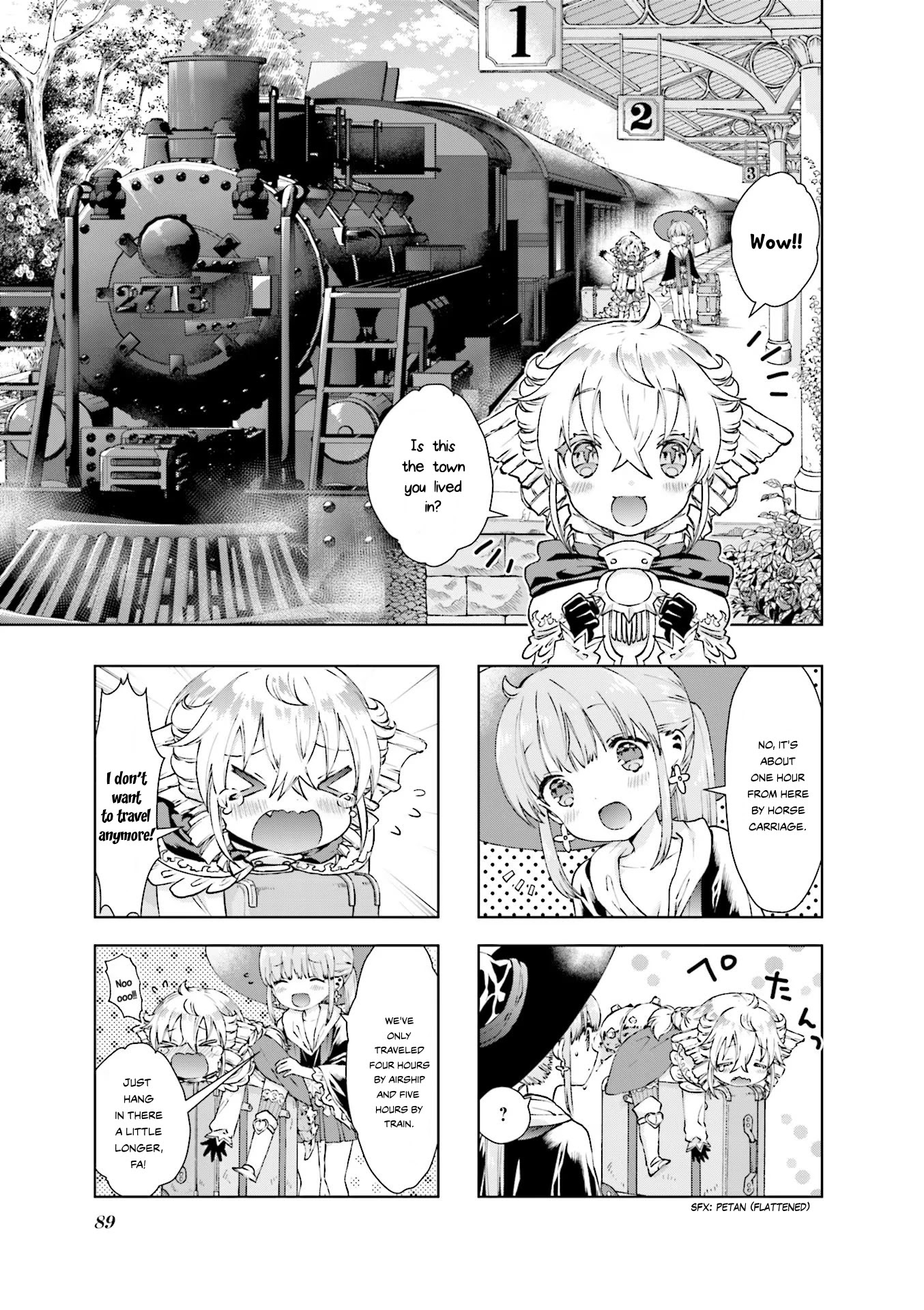 RPG Fudousan Chapter 9 page 1 - Chapter 9: Kotone's home