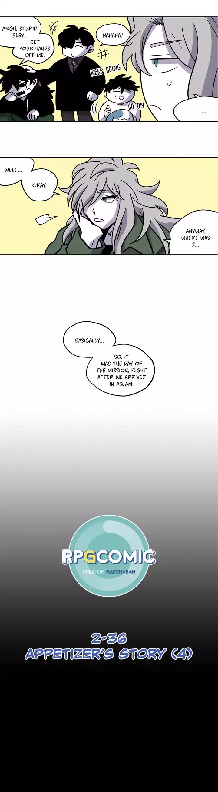 RPG Chapter 80 page 2 - Chapter 80: Appetizer's Story (4)